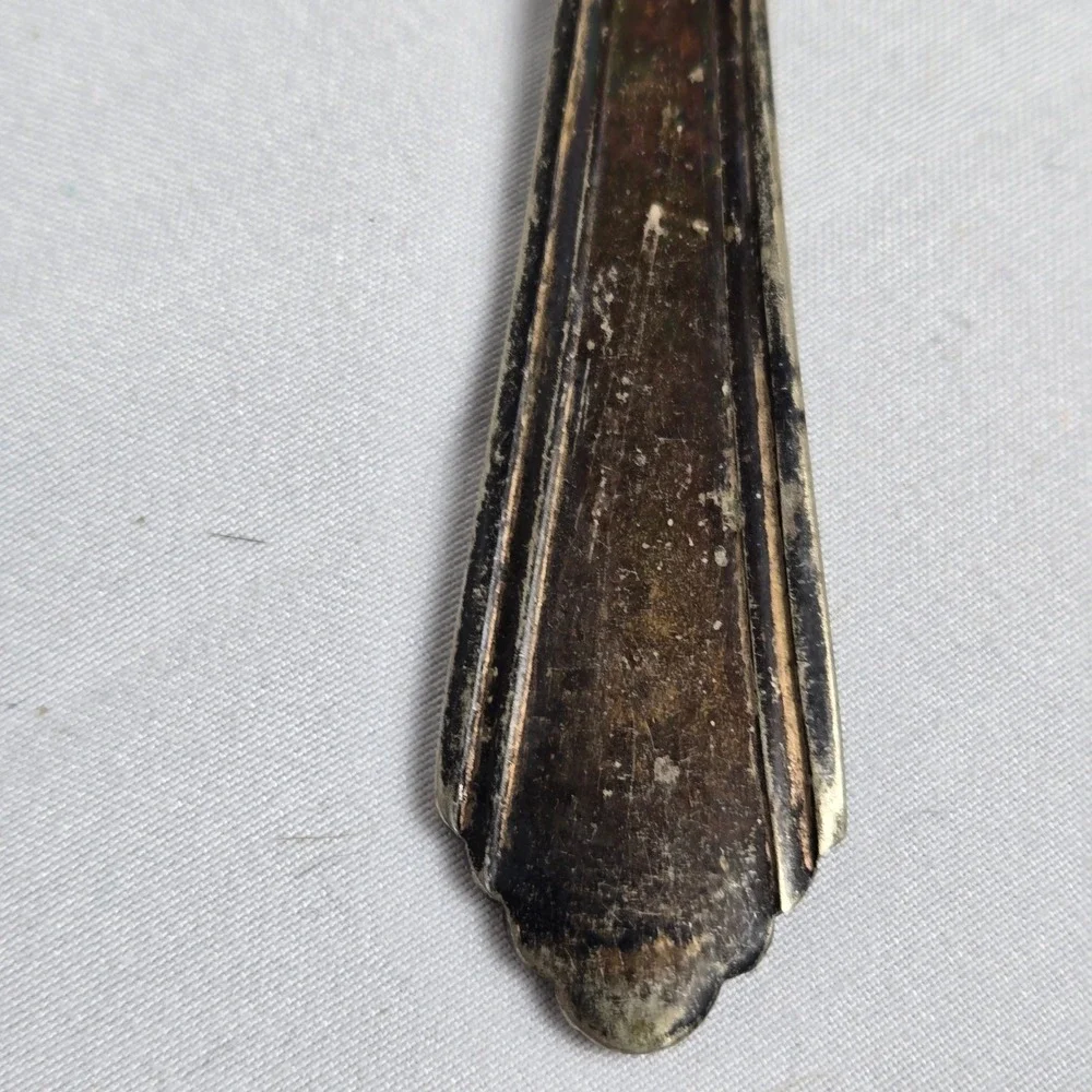 IS‎ Wilshire Silverware Silverplate 1933 Solid Pierced Pie Cake Server, 8.5